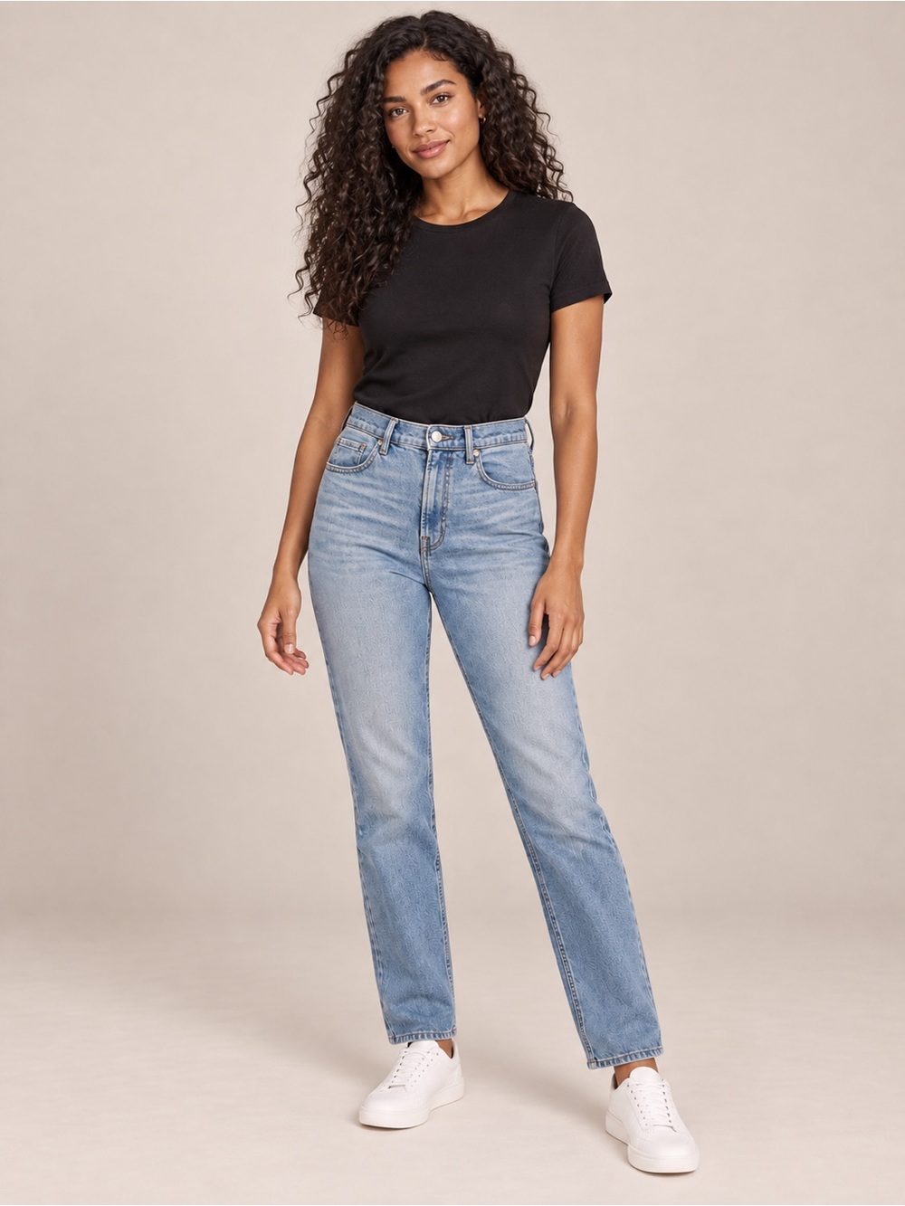 Everlane The Cheeky Jean High Rise Straight Leg Light Wash Size 29